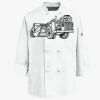 Eight Knot Button Chef Coat with Thermometer Pocket Thumbnail