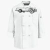 Eight Knot Button Chef Coat with Thermometer Pocket Thumbnail