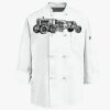 Eight Knot Button Chef Coat with Thermometer Pocket Thumbnail