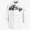 Eight Knot Button Chef Coat with Thermometer Pocket Thumbnail