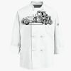 Eight Knot Button Chef Coat with Thermometer Pocket Thumbnail