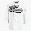 Eight Knot Button Chef Coat with Thermometer Pocket Thumbnail