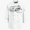 Eight Knot Button Chef Coat with Thermometer Pocket Thumbnail