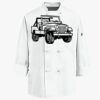 Eight Knot Button Chef Coat with Thermometer Pocket Thumbnail
