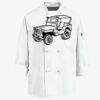 Eight Knot Button Chef Coat with Thermometer Pocket Thumbnail