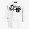 Eight Knot Button Chef Coat with Thermometer Pocket Thumbnail