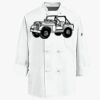 Eight Knot Button Chef Coat with Thermometer Pocket Thumbnail