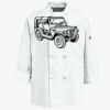 Eight Knot Button Chef Coat with Thermometer Pocket Thumbnail