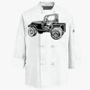 Eight Knot Button Chef Coat with Thermometer Pocket Thumbnail