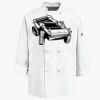 Eight Knot Button Chef Coat with Thermometer Pocket Thumbnail