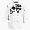 Eight Knot Button Chef Coat with Thermometer Pocket Thumbnail