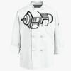 Eight Knot Button Chef Coat with Thermometer Pocket Thumbnail
