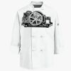 Eight Knot Button Chef Coat with Thermometer Pocket Thumbnail