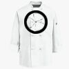Eight Knot Button Chef Coat with Thermometer Pocket Thumbnail