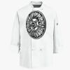 Eight Knot Button Chef Coat with Thermometer Pocket Thumbnail