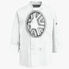 Eight Knot Button Chef Coat with Thermometer Pocket Thumbnail
