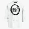 Eight Knot Button Chef Coat with Thermometer Pocket Thumbnail