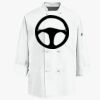 Eight Knot Button Chef Coat with Thermometer Pocket Thumbnail