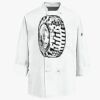 Eight Knot Button Chef Coat with Thermometer Pocket Thumbnail