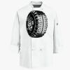 Eight Knot Button Chef Coat with Thermometer Pocket Thumbnail