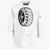 Eight Knot Button Chef Coat with Thermometer Pocket Thumbnail