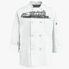Eight Knot Button Chef Coat with Thermometer Pocket Thumbnail