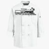 Eight Knot Button Chef Coat with Thermometer Pocket Thumbnail