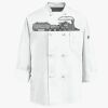 Eight Knot Button Chef Coat with Thermometer Pocket Thumbnail