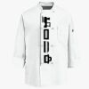 Eight Knot Button Chef Coat with Thermometer Pocket Thumbnail