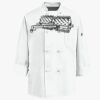 Eight Knot Button Chef Coat with Thermometer Pocket Thumbnail