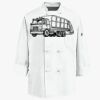 Eight Knot Button Chef Coat with Thermometer Pocket Thumbnail