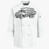 Eight Knot Button Chef Coat with Thermometer Pocket Thumbnail