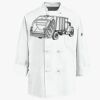 Eight Knot Button Chef Coat with Thermometer Pocket Thumbnail