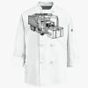 Eight Knot Button Chef Coat with Thermometer Pocket Thumbnail