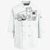 Eight Knot Button Chef Coat with Thermometer Pocket Thumbnail