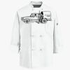 Eight Knot Button Chef Coat with Thermometer Pocket Thumbnail