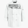 Eight Knot Button Chef Coat with Thermometer Pocket Thumbnail