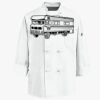 Eight Knot Button Chef Coat with Thermometer Pocket Thumbnail