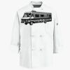 Eight Knot Button Chef Coat with Thermometer Pocket Thumbnail
