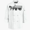 Eight Knot Button Chef Coat with Thermometer Pocket Thumbnail