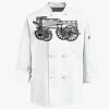 Eight Knot Button Chef Coat with Thermometer Pocket Thumbnail