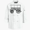 Eight Knot Button Chef Coat with Thermometer Pocket Thumbnail
