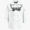 Eight Knot Button Chef Coat with Thermometer Pocket Thumbnail