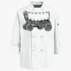 Eight Knot Button Chef Coat with Thermometer Pocket Thumbnail