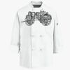 Eight Knot Button Chef Coat with Thermometer Pocket Thumbnail