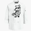 Eight Knot Button Chef Coat with Thermometer Pocket Thumbnail
