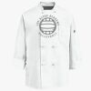 Eight Knot Button Chef Coat with Thermometer Pocket Thumbnail