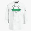Eight Knot Button Chef Coat with Thermometer Pocket Thumbnail