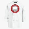 Eight Knot Button Chef Coat with Thermometer Pocket Thumbnail