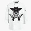 Eight Knot Button Chef Coat with Thermometer Pocket Thumbnail